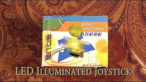 LED Illuminated  Arcade Joystick