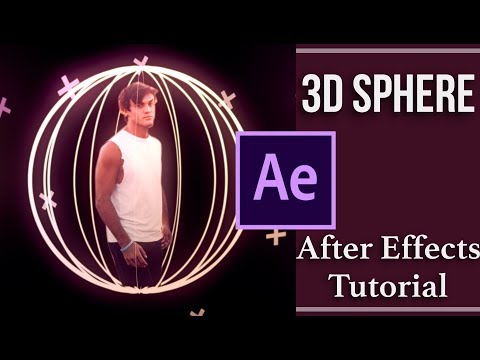 3d  shape layer sphere | after effects tutorial