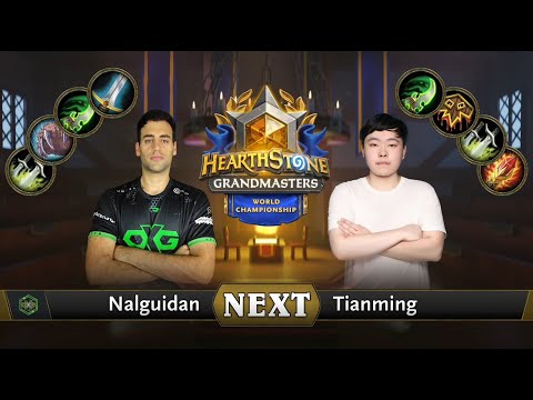 Nalguidan vs Tianming | Top 8 Initial | Hearthstone 2021 World Championship