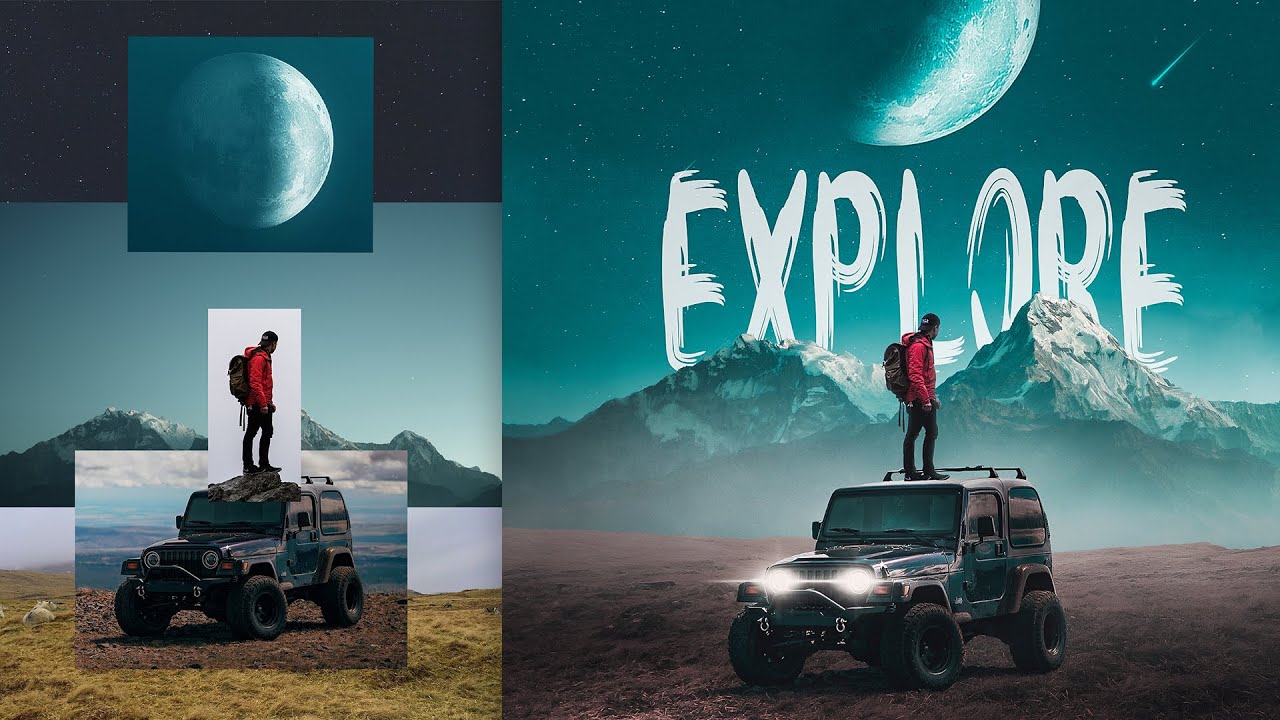 The Making of Photo-Manipulation: Explore | Photoshop Compositing Tutorial