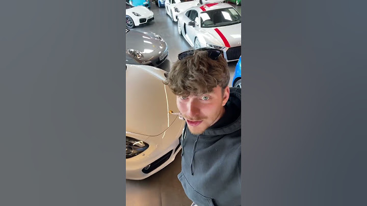 J'ACHETE UNE PORSCHE
