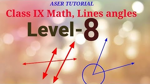 Class 9 maths Chapter 6|Lines and Angles nepali|Linear Pair and Vertical Opposite angle|C9m6.Aser