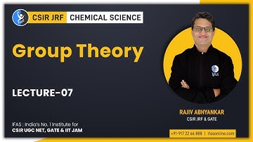 Symmetry Points Group In CSIR NET | Group Theory In Chemistry | L7