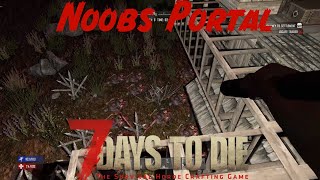 7 Days To Die  Our Very First Horde Night