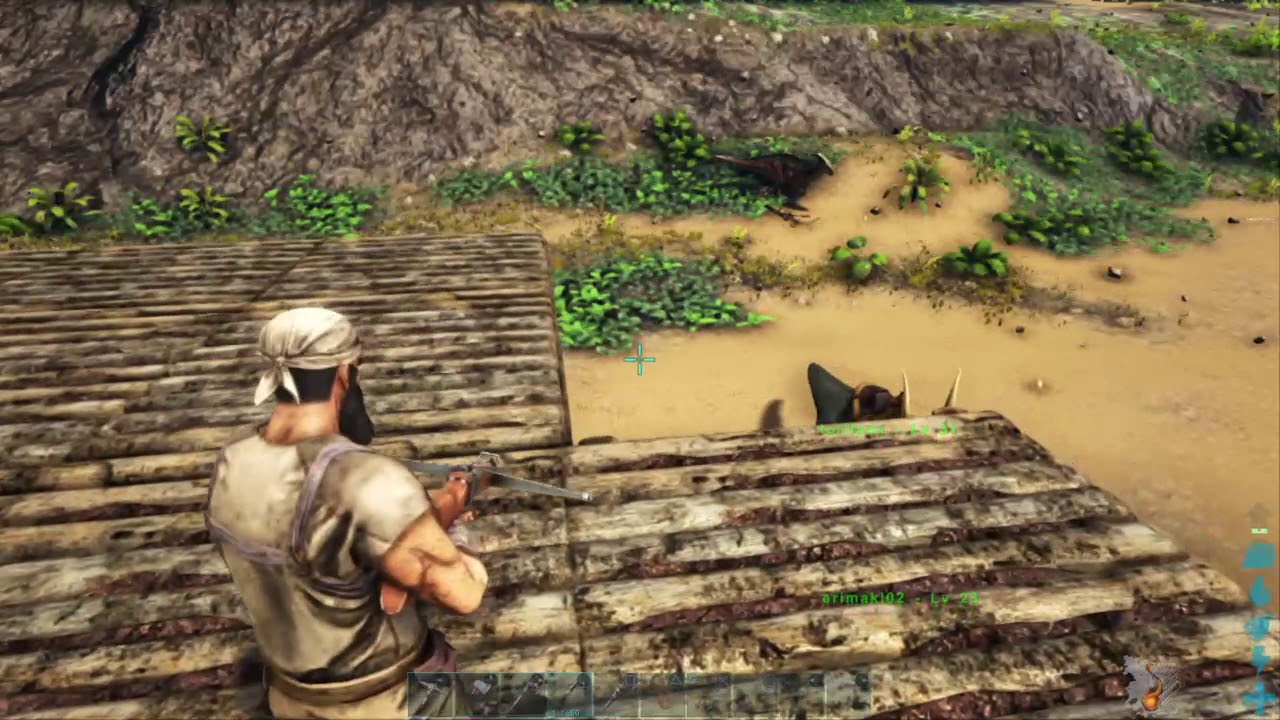 Ark Survival Evolved 初の拠点建築 Youtube