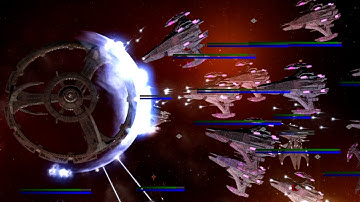 Star Trek Armada 2 (Dominion War Mod) (Normal AI) Dominion Vs x4 Player Map - Wastelands Bigger