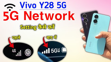 Vivo y28 5g network settings Vivo y28 5g me 5g network kaise laye | 5g network mode