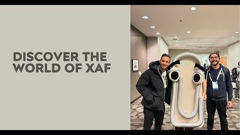 XAF Blazor - Your First Easy Test