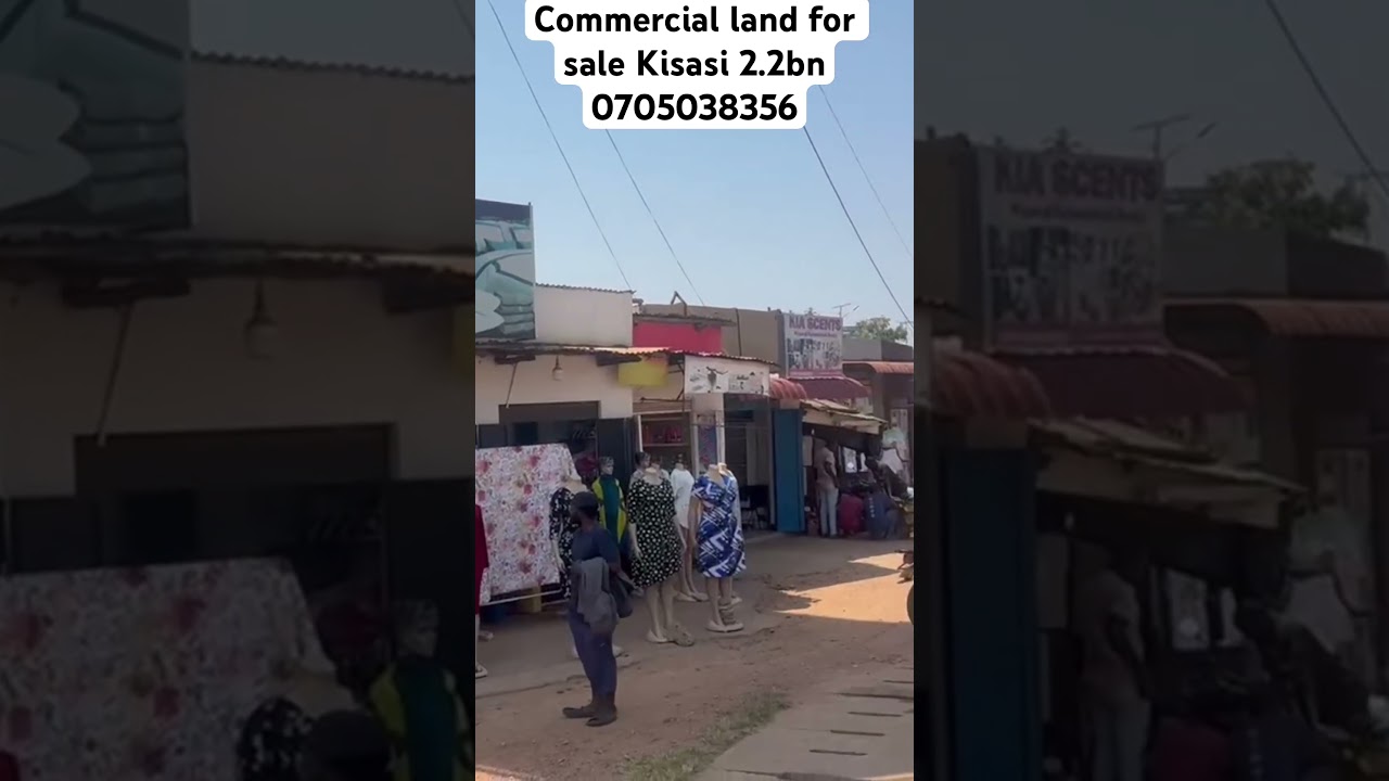 Commercial Land for Sale – Kisasi
