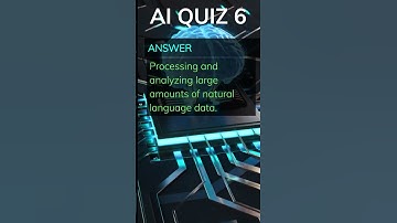 AI QUIZ 6 -  What is Natural Language Processing (NLP)? #shorts #short #ai #aiquiz #shortsvideo