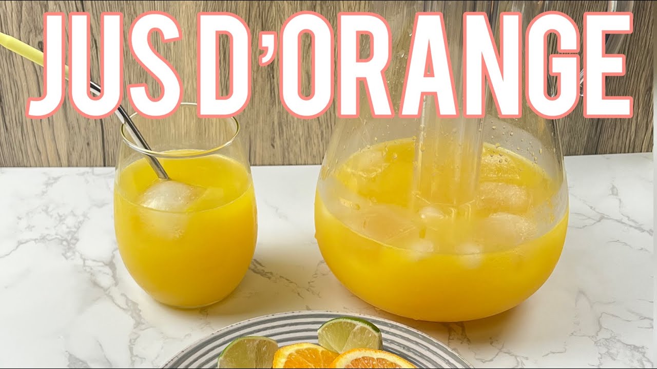 Conseils pour un bon jus d'orange 100% maison, simple et délicieux !