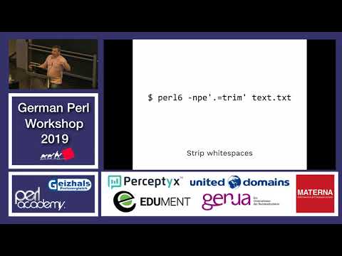 Perl 6 one-liners