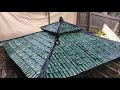 How to assemble Plastic Bottle Roof Tiles