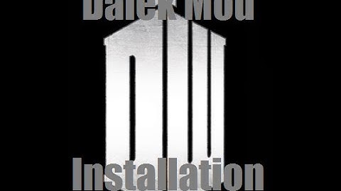 Minecraft: Dalek Mod 1.6.4 How-To Install
