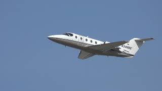 N348BE Beechjet 400A  Private Jets INC Take off Little Rock Airport