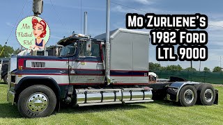 Proud Vietnam Vet Mo Zurliene’s 1982 Ford LTL 9000 Truck Tour: less than 500k miles!