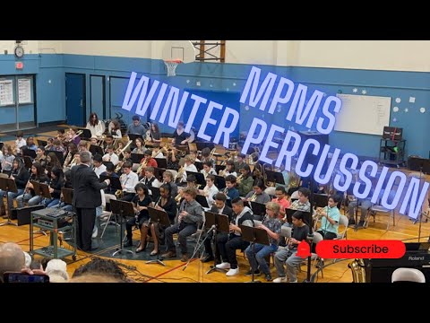 Meadow Park Middle School Winter Percussion (January 12, 2023)