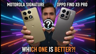 Motorola Signature vs Find X9 Pro – Display, Performance! 200x Zoom  Camera, Battery & Performance screenshot 4