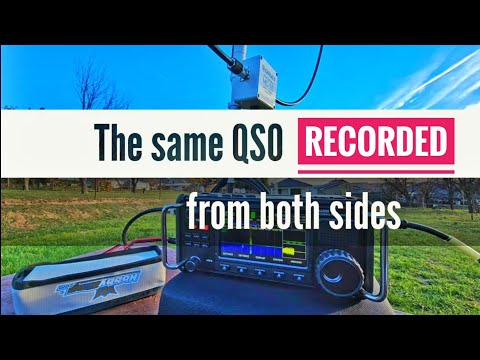 Amazing! Same QSO & Both Sides Recordings - YouTube