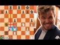 MAGNUS CARLSEN SACRIFICA LA DAMA PRIMERO!