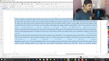 Text/Font Size, Style, Bullets, Align, Paragraphs | Pamphlet Designing | Corel Draw Tutorial