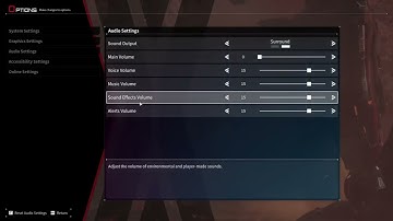 Daemon X Machina Titanic Scion How to Change Sound or Audio Settings
