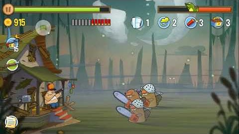 沼のモンスターの攻撃, Episode 3 Level 8 - Swamp Attack Gameplay