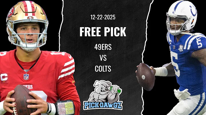 San Francisco 49ers vs Indianapolis Colts 12/22/25 NFL Pick & Prediction | NFL Week 16
