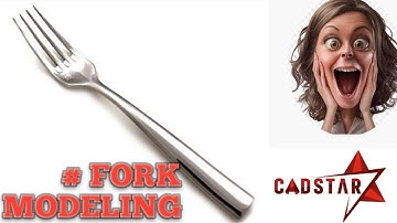 FORK SPOON MODELING IN 3DSMAX | HOW TO CREATE FORK SPOON IN 3DSMAX | #3DSMAX | #3DSMAX  MODELING