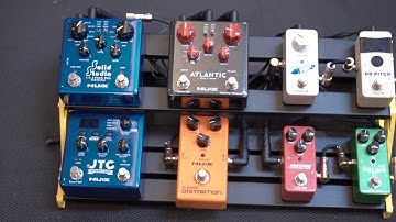 NUX Bumblebee Pedalboard build up by Jimmy Lin