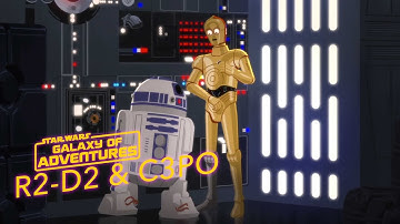 STAR WARS – GALAXY OF ADVENTURES: R2D2 und C3PO – Rettung im letzten Moment | Star Wars Kids