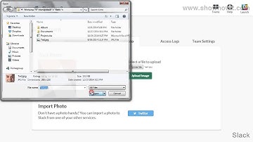 Slack - How To Upload Your Profile Photo