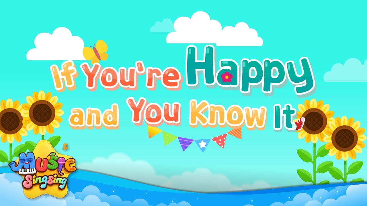 If You're Happy and you Know It - English Song for Kids - Nursery Rhymes