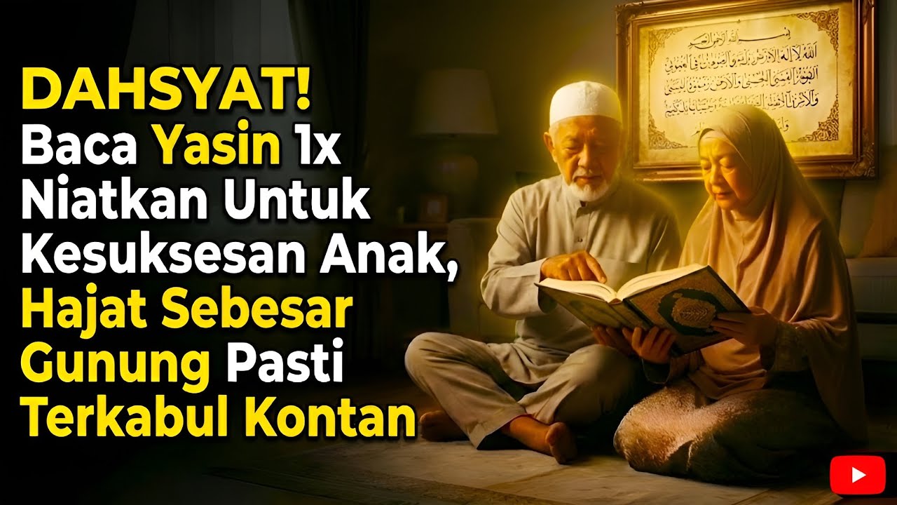 DAHSYAT‼️ Baca Yasin 1x Niatkan Untuk Kesuksesan Anak, Hajat Sebesar Gunung Pasti Terkabul Kontan