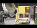 Making a Mini House from Concrete #5 - Terrace &amp; Illumination