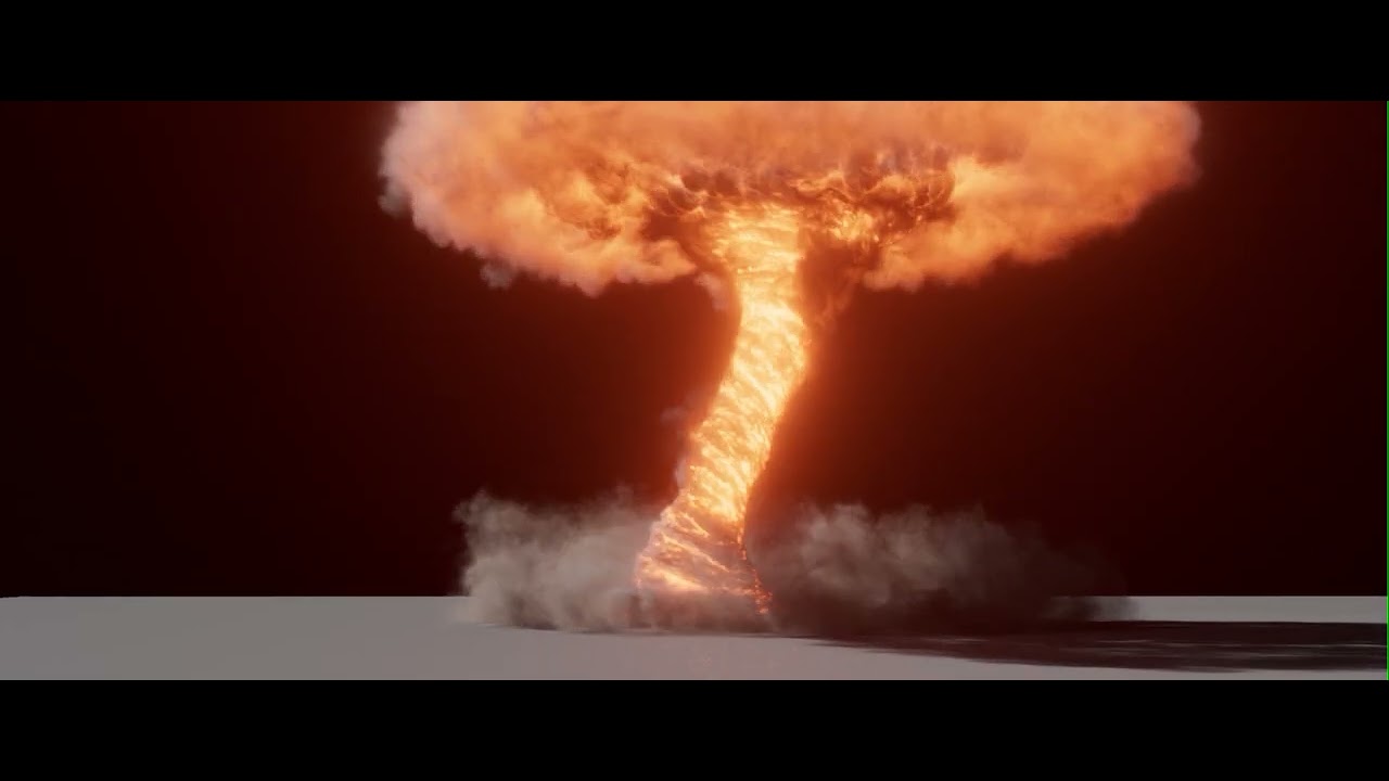 Fiery Tornado (Houdini FX simulation) - YouTube