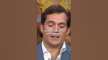 Henry Cavill shares GREAT advice for life!
