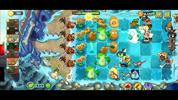 Plants vs Zombies 2 - Frostbite Caves - Day 22 - 2022