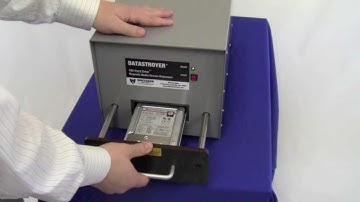 105 Hard Drive Drawer Degausser