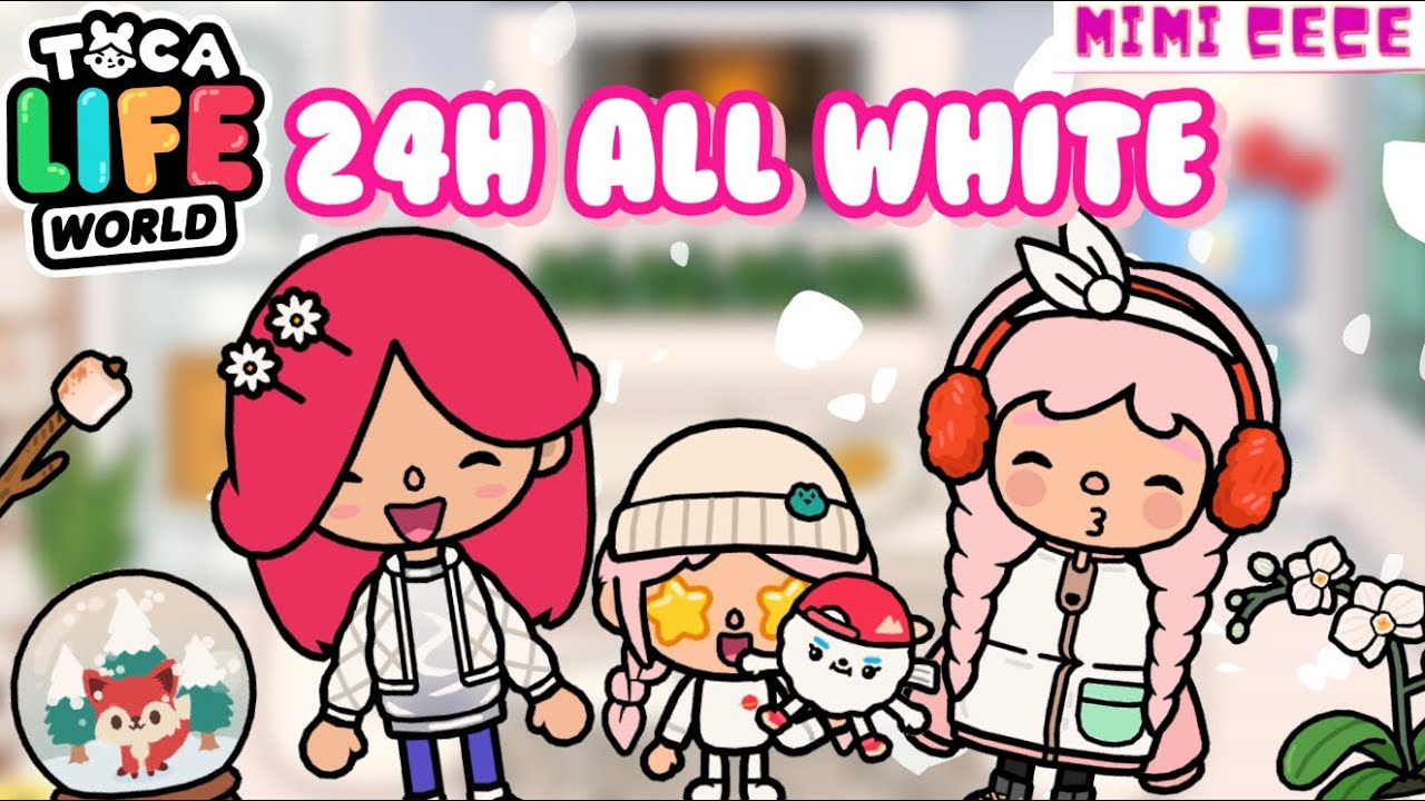 24H TOÀN LÀ MÀU TRẮNG! Đi du lịch tuyết, nghịch nước suối nước nóng 😍 | A Snowy 24H All White! 🤍