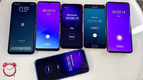 Timer ON & Alarm Clock Samsung Galaxy 6 Phones MIUI vs EMUI vs IOS vs Android Samsung vs Xiaomi