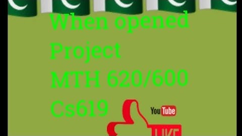 MTH 620//600 project when opened