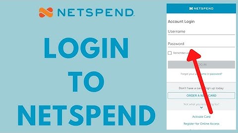 How to Login to Netspend Account | Netspend Account Sign In Login 2021