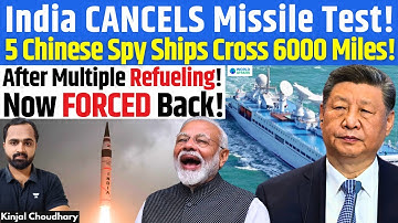 India Outplays China: New NOTAM Strategy Fools 5 Spy Ships | Why Xi Fears DRDO