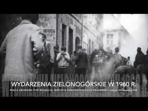 Wydarzenia Zielonogórskie w 1960 r. pod red. Tadeusza Dzwonkowskiego - RADIOBOOK (fragment)