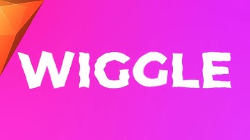 WIGGLE Text Animation - Hitfilm Express Tutorial