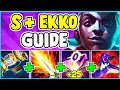 HOW TO PLAY EKKO MID & SOLO CARRY IN SEASON 11 | Ekko Guide S11 - League Of Legends