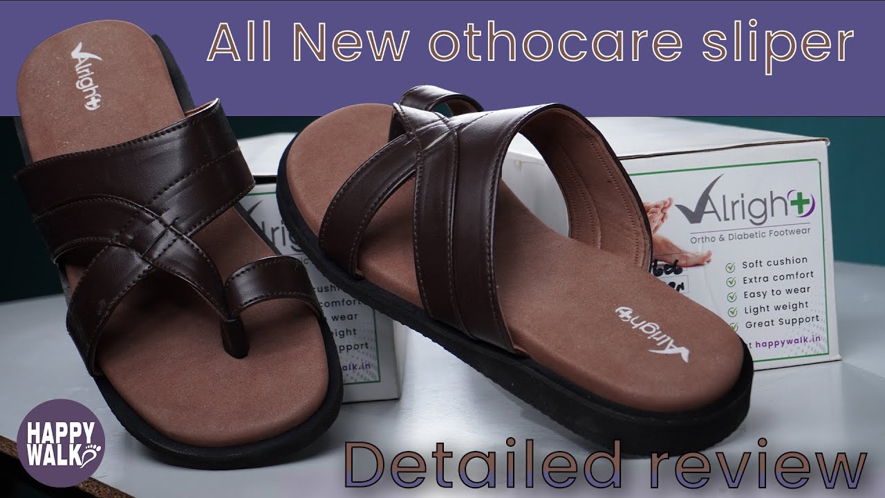 Ortho Footwear for Diabetics Heal pain | Alright Men's Regular Foot ...