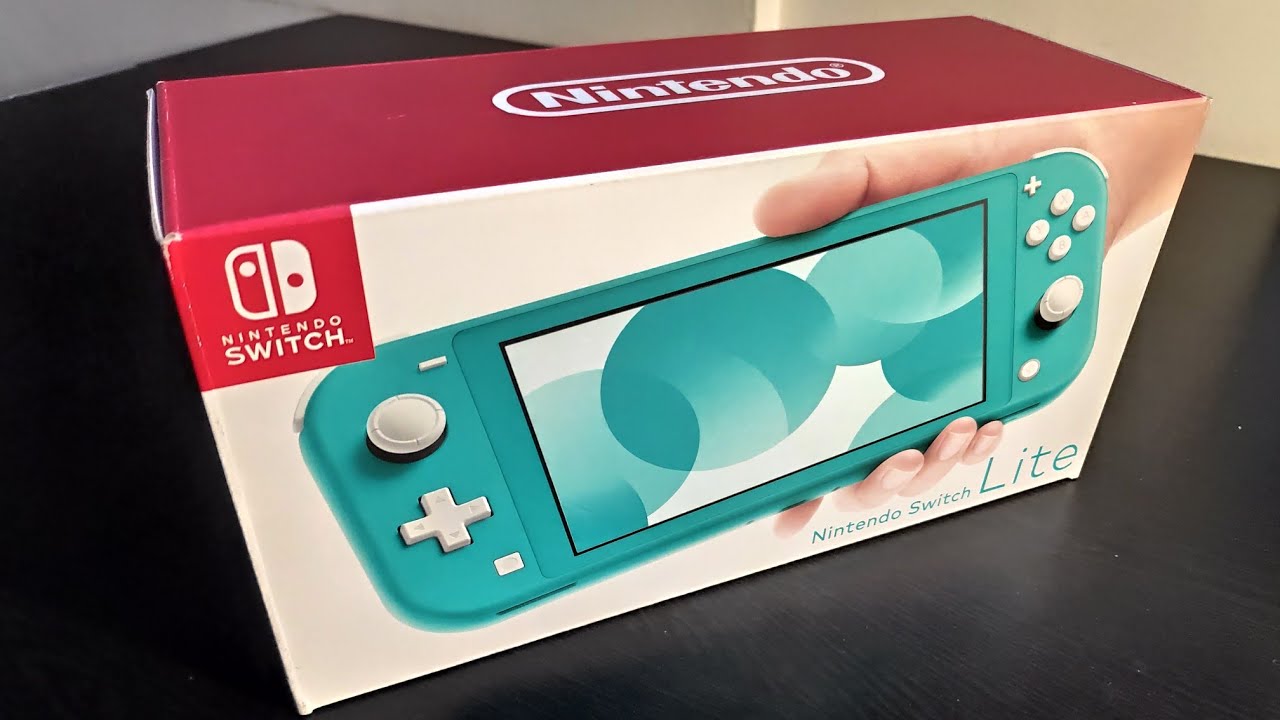 NINTENDO SWITCH LITE UNBOXING!!! - YouTube