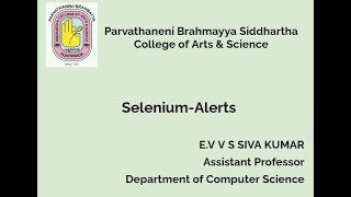 Selenium Alerts
